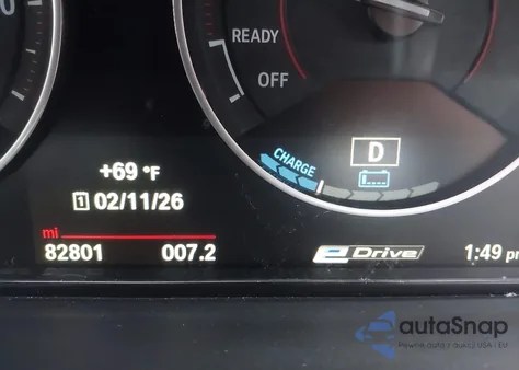 2017 BMW 330E Iperformance z USA, uszkodzony, nr VIN WBA8E1C32HA159119